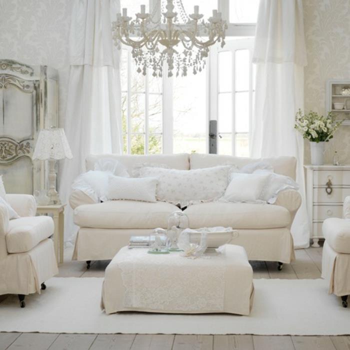 nuhjuisia tyylikkäitä ideoita valkoisten huonekalujen sisustamiseen vintage -huonekalujen vaihto