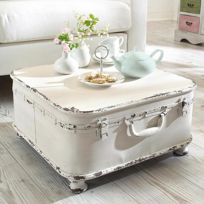 tinker shabby chic huonekalut kahvilampi matkalaukku itse