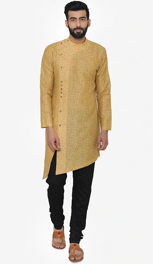 Indo Western Kort Bryllup Kurta Til Herrer