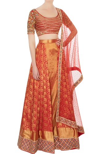 Kanjivaram Silk Lehenga