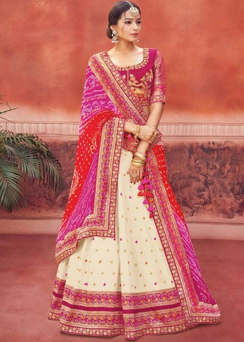 Art Silk Lehenga