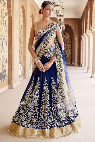 Bhagalpuri Silk Lehenga