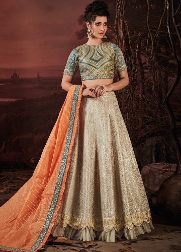 Banarasi Silke Lehenga