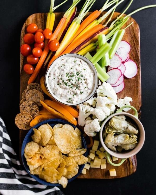 uudenvuodenaaton menu terveellisiä välipaloja