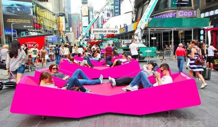 penkki muotoinen lepotuoli violetti kertaa neliö new york