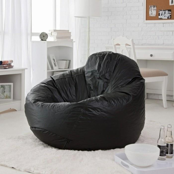 Beanbag musta valo matto olohuone ideoita