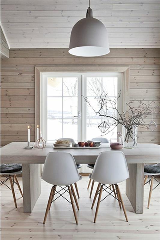 skandinaaviset huonekalusuunnittelijan tuolit ruokapöydän tuolit