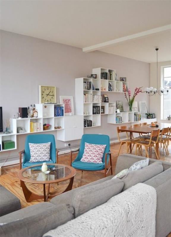 Skandinaaviset huonekalut olohuone design sohvapöytä nojatuoli