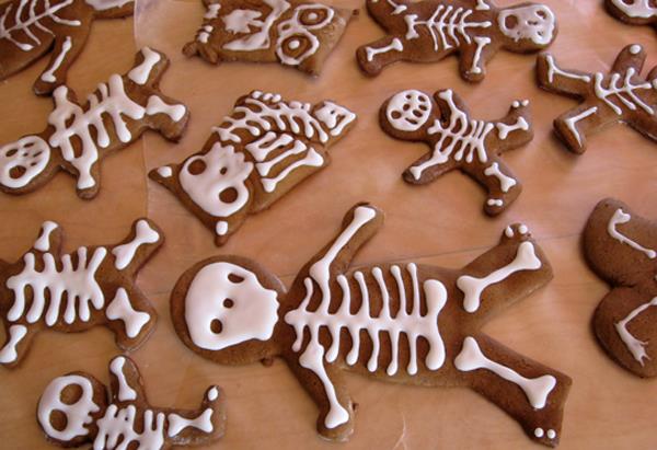Paista luurankoja halloween -sormiruokaideoina itse