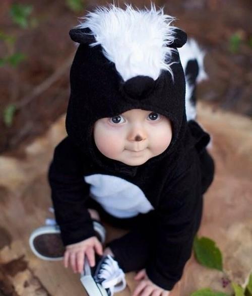 skunk vauva karnevaali puku idea