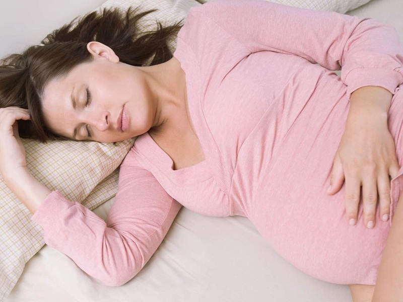 Sovepositioner under graviditeten