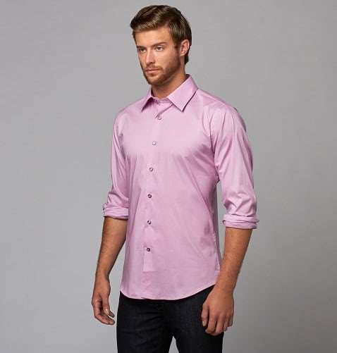 Slim Fit Button Up skjorter