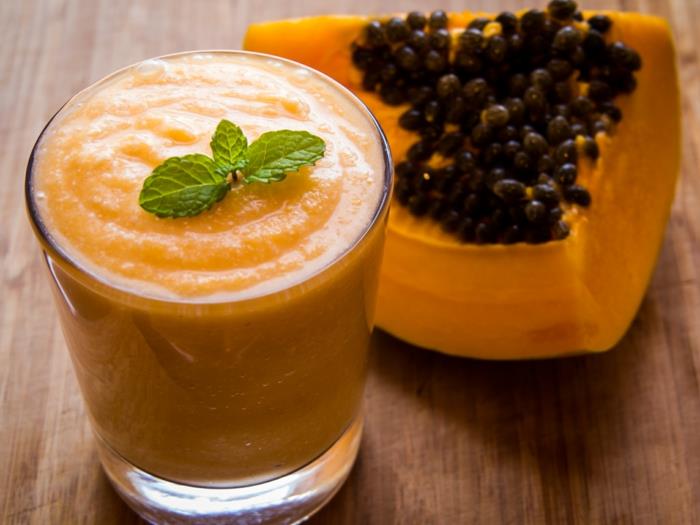 smoothie reseptit papaija kookos