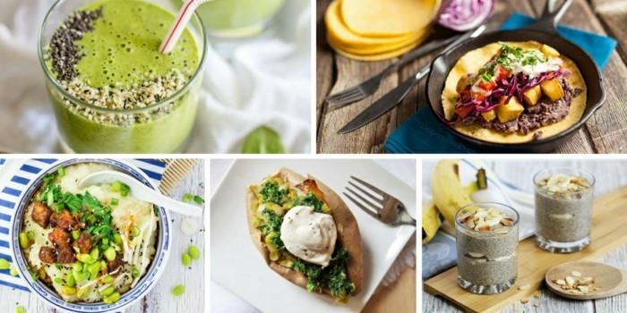 smoothiet tacos chia vanukas vegaaninen aamiainen