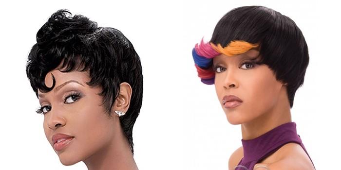 2017-2018 lyhyet Pixie-hiustenleikkaukset mustille naisille