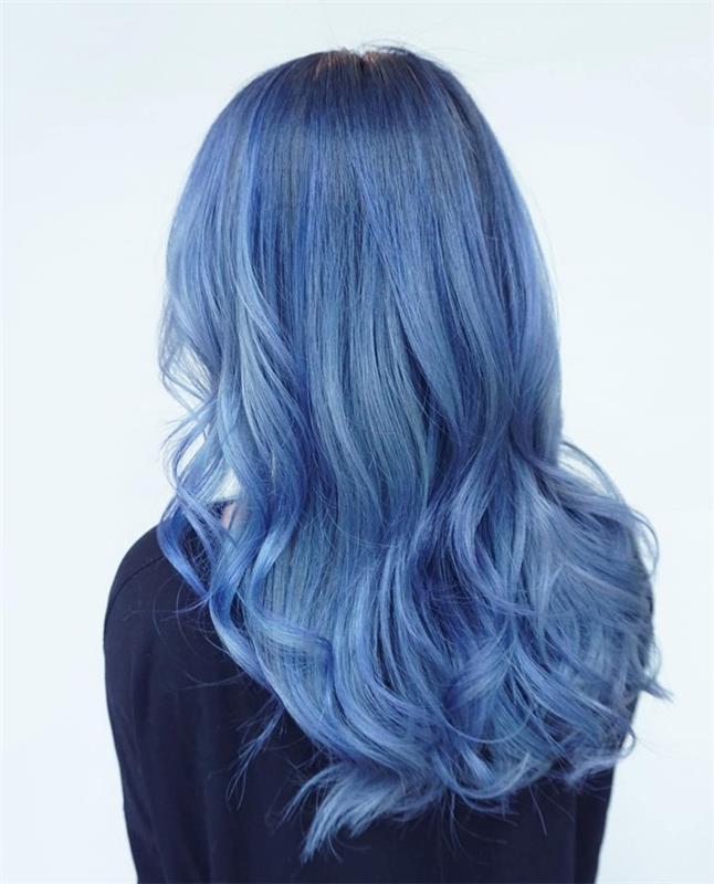 kesän kampaukset 2017 siniset hiukset