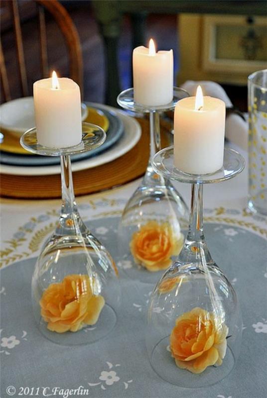 koristelu juhlat koristelu kynttilät ruusut