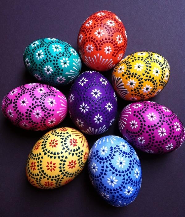 sorbian easter eggskuva galleria pääsiäismunat suunnittelu kukka kuvio