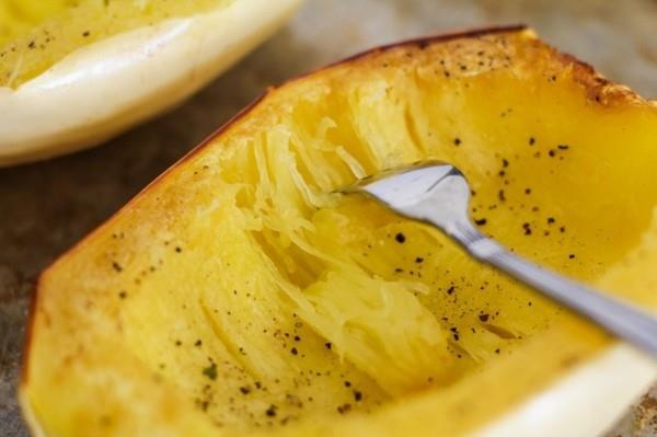 Spagetti Pumpkin Resepti Uuni Kurpitsa