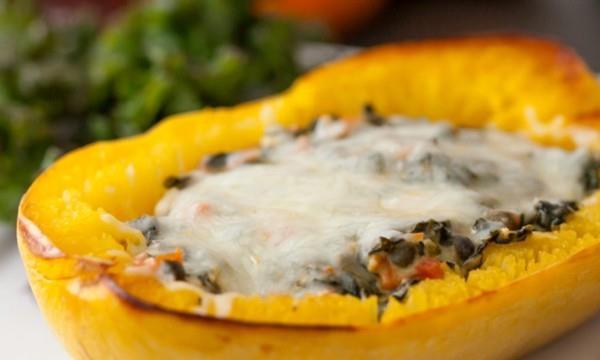 spagetti squash resepti täytetty squash