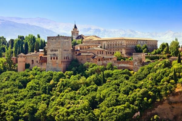 espanja loma alhambra granada