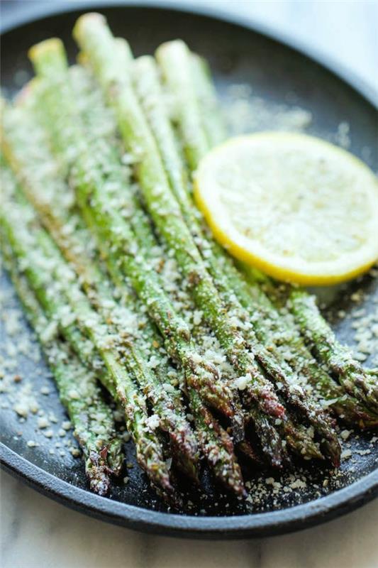 Parsa terveellisen ruoan resepti parsa sitruunalla ja parmesanilla