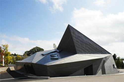 upeita rakennussuunnitelmia origami tumma rakennusrakenne