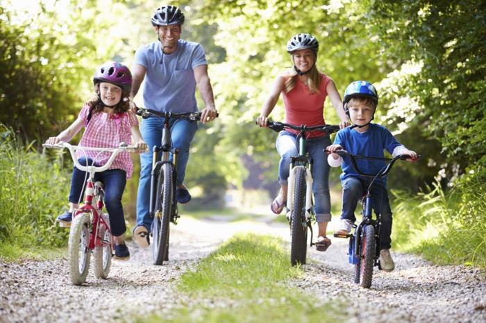 urheilu lapsille pyöräily vanhemmat perhe luonne