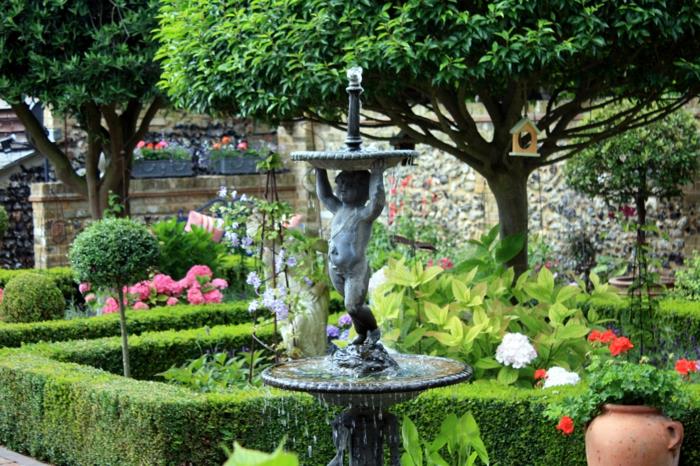 puutarha suihkulähde koristeellinen suihkulähde patsas