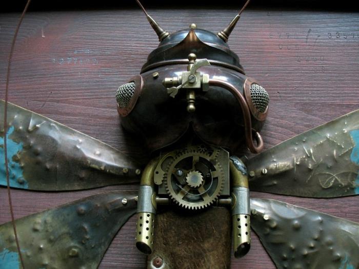 steampunk art fly fly