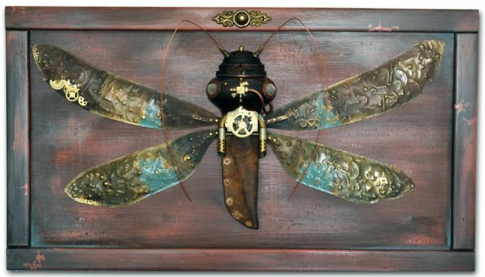 steampunk art metal -etiketit
