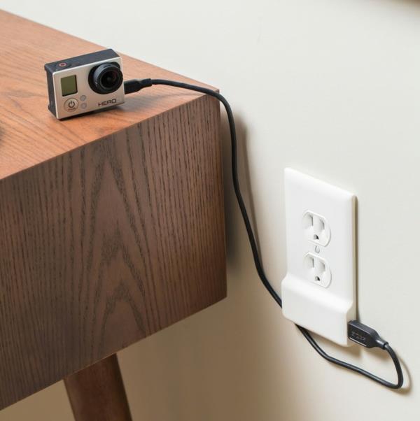 latausliitäntä ja USB -laturi SnapPower -kamera