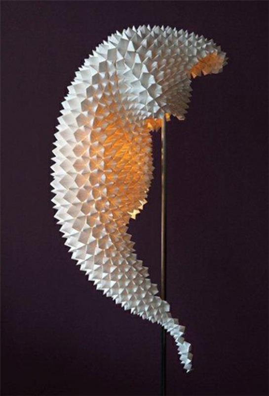 lattiavalaisimet origami tyylikäs lohikäärme