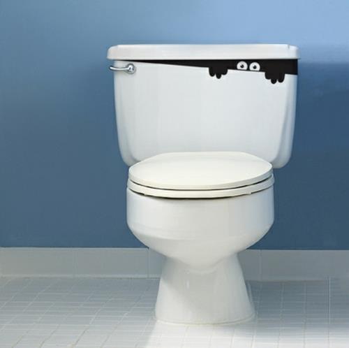 tarra wc mielenkiintoinen tarra design kylpyhuone