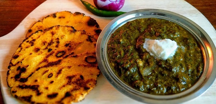 Sarson Da Saag és Makki Di Roti