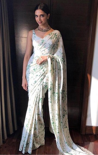 Deepika Padukone In Sabyasachi Saree