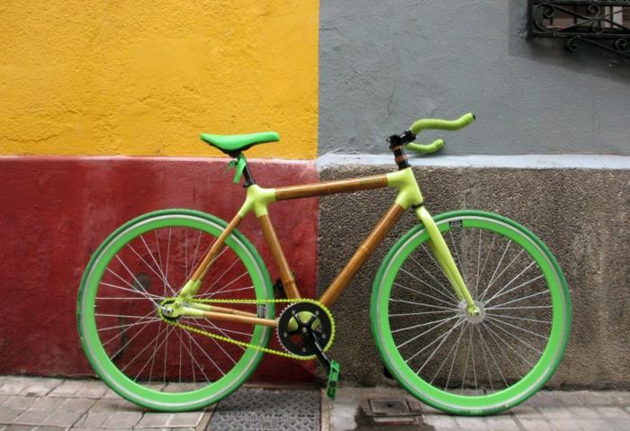 tyylikkäät polkupyörät bcb kestävä muotoilu neonvihreä