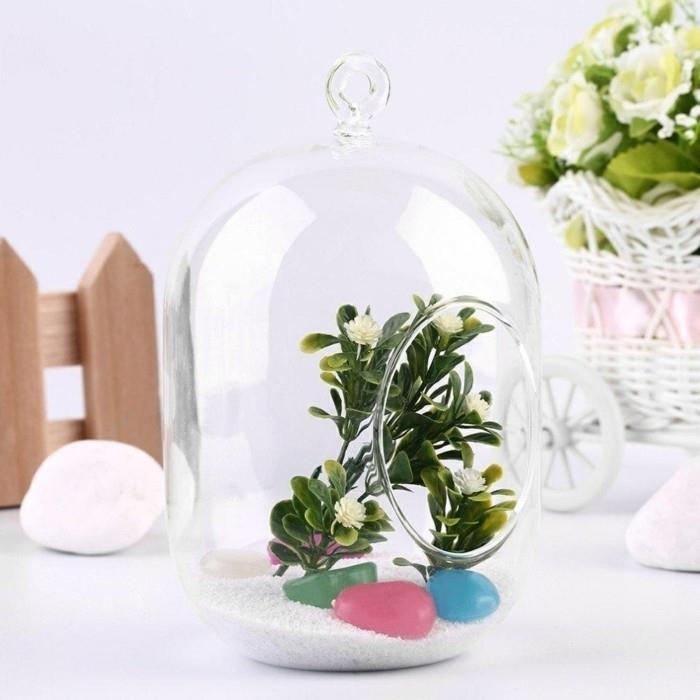 meheviä huonekasveja sisustusideoita tyylikäs terrarium