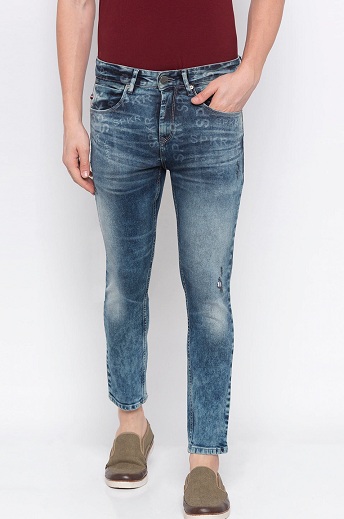 Spykar Light Fade Tapered Jean