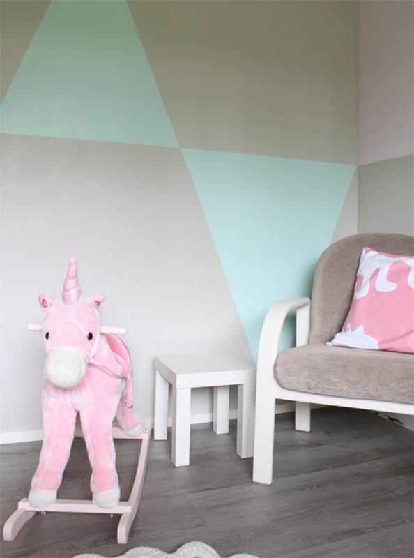 vauvan huone tapetti seinän suunnittelu tapetti kuvio pastellivärit
