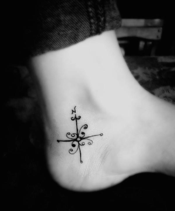 tatuointi ideoita merkki jalka