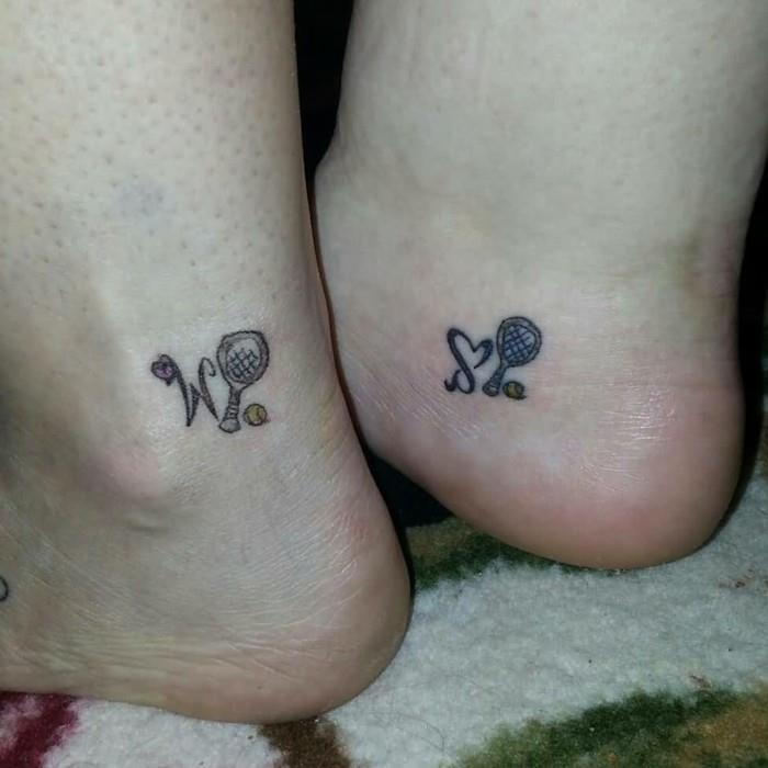 tatuointi nilkka ideoita molemmille jaloille