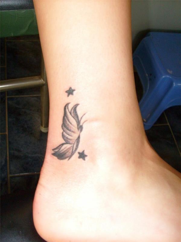 tatuointi nilkan perhonen tatuointi naisille