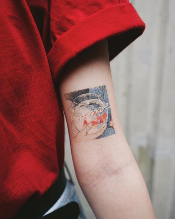 tatuoinnit 2020 - kaunis kangaskuva