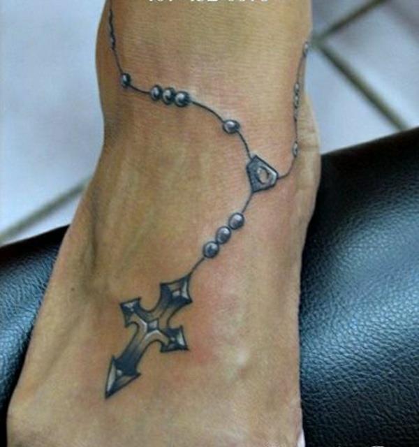 tatuoinnit kuvat tyylikäs tatuointi jalka nilkka