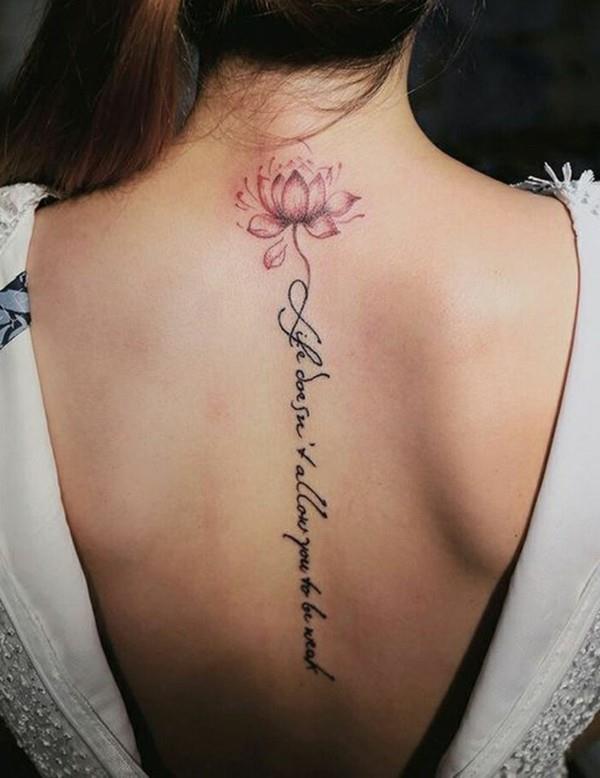 tatuoinnit naisille ideoita font tatuointi takaisin
