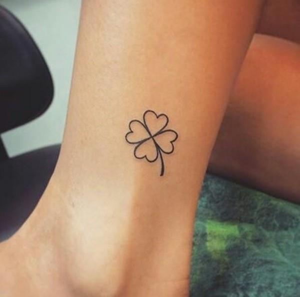 tatuoinnit naisten shamrock -nilkka