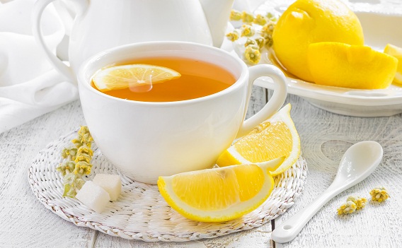 Teák a terhesség alatt-citromos tea