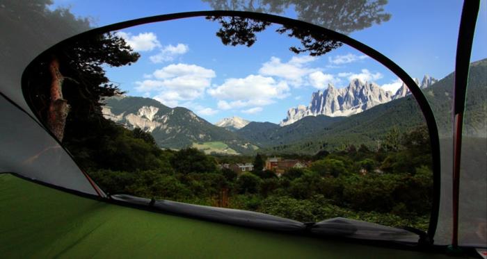 Tentsile retkeily teltat riippuvat teltat ilmassa