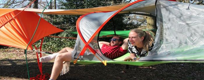 tentsile roikkuu camping teltat alex shirley smith treehouse riippumatto teltta